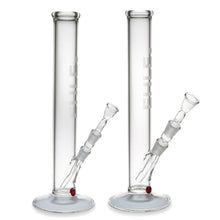 Load image into Gallery viewer, Glass 5mm Clear Cylinder Bong 37cm
