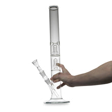Load image into Gallery viewer, High Tower Double Showerhead Perc Bong
