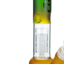 Load image into Gallery viewer, Rasta Beaker Bong with 8-Arm Tree Perc
