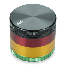 Load image into Gallery viewer, 4 Part 2.2&quot; Aluminium Rasta Grinder with Sifter
