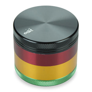 4 Part 2.2" Aluminium Rasta Grinder with Sifter