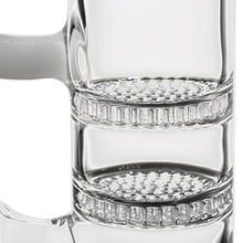 Load image into Gallery viewer, Bent Neck Double Honeycomb Perc Rig

