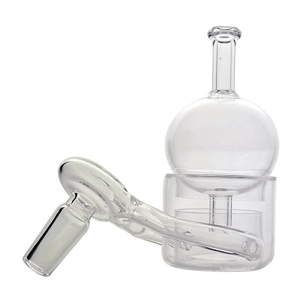 50mm XXL Thermal Quartz Banger and Carb Cap Set 45° joint