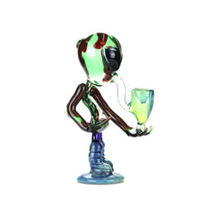 Load image into Gallery viewer, G-Spot Alien Glass Pipe
