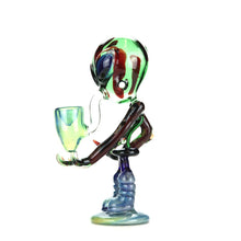 Load image into Gallery viewer, G-Spot Alien Glass Pipe
