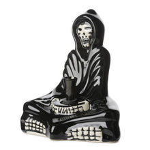 Load image into Gallery viewer, Ceramic Reaper Bong Sitting Down
