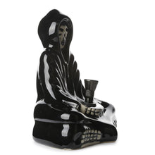 Load image into Gallery viewer, Ceramic Reaper Bong Sitting Down
