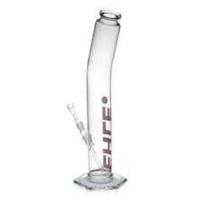 Load image into Gallery viewer, Bent Neck High Clear Cylinder Bong
