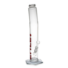 Load image into Gallery viewer, Bent Neck High Clear Cylinder Bong
