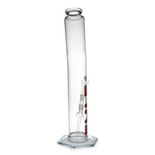 Load image into Gallery viewer, Bent Neck High Clear Cylinder Bong
