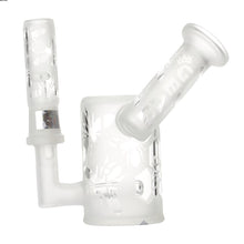 Load image into Gallery viewer, Frosted Bees Knees Mini Concentrate Bubbler
