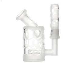 Load image into Gallery viewer, Frosted Bees Knees Mini Concentrate Bubbler
