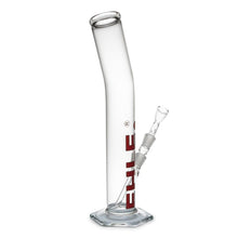 Load image into Gallery viewer, Glass Bent Neck (High) Clear Cylinder Bong 500ml

