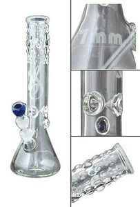 7mm Glass Bong Messias Illusion Ice 7mm