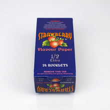 Load image into Gallery viewer, Flavored Rolling Papers Regular Size Single Pack Strawberry
