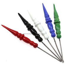 Load image into Gallery viewer, Titanium Dabber with Glass Handle
