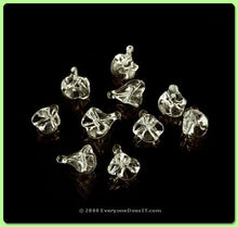 Load image into Gallery viewer, Clear Pinched Teardrop Glass Gauze 14.5
