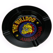 Load image into Gallery viewer, Bulldog Coffee Shop Ashtray Metal
