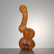 Load image into Gallery viewer, Lizard Design Multi Coloured Glass Bubbler

