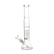 Load image into Gallery viewer, Percolator Bong Clear Beaker 6 Arm Tree Percolator
