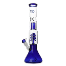 Load image into Gallery viewer, Spiral Perc Bong Blue
