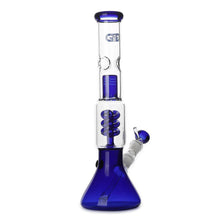 Load image into Gallery viewer, Spiral Perc Bong Blue
