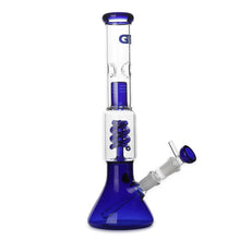 Load image into Gallery viewer, Spiral Perc Bong Blue
