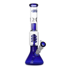 Load image into Gallery viewer, Spiral Perc Bong Blue
