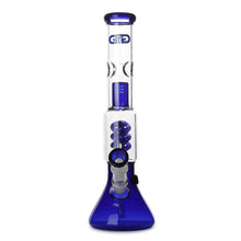 Load image into Gallery viewer, Spiral Perc Bong Blue
