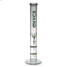 Load image into Gallery viewer, Straight Tube Bong with Fixed Inline and Honeycomb Perc
