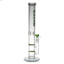 Load image into Gallery viewer, Straight Tube Bong with Fixed Inline and Honeycomb Perc
