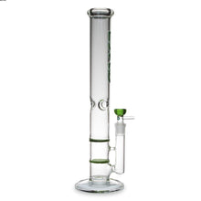 Load image into Gallery viewer, Straight Tube Bong with Fixed Inline and Honeycomb Perc
