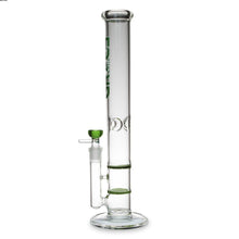 Load image into Gallery viewer, Straight Tube Bong with Fixed Inline and Honeycomb Perc
