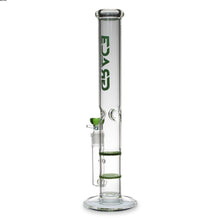 Load image into Gallery viewer, Straight Tube Bong with Fixed Inline and Honeycomb Perc
