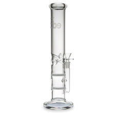 Load image into Gallery viewer, Straight Tube Bong with Ice Notch Clear

