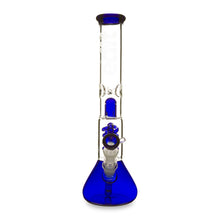 Load image into Gallery viewer, Twin Spiral perc Beaker Base Water Pipe
