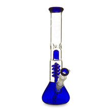 Load image into Gallery viewer, Twin Spiral perc Beaker Base Water Pipe
