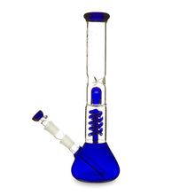 Load image into Gallery viewer, Twin Spiral perc Beaker Base Water Pipe
