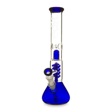 Load image into Gallery viewer, Twin Spiral perc Beaker Base Water Pipe
